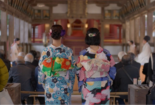In Kimono Across the Three Goddesses of Munakata — A Sacred Day from the Monthly Ritual to the Remote Worship of Okinotsumiya — 3